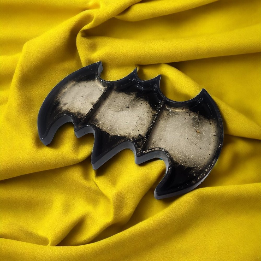 Handmade Resin Batman Trinket Dish/Tray